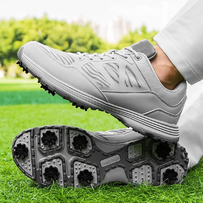Product Introduction of Foreign Trade Non-Slip Men's Training Shoes Large Size Golf Training Shoes with Spikes Sports Casual Wear-Resistant Shoes Low Top XZ25052 16