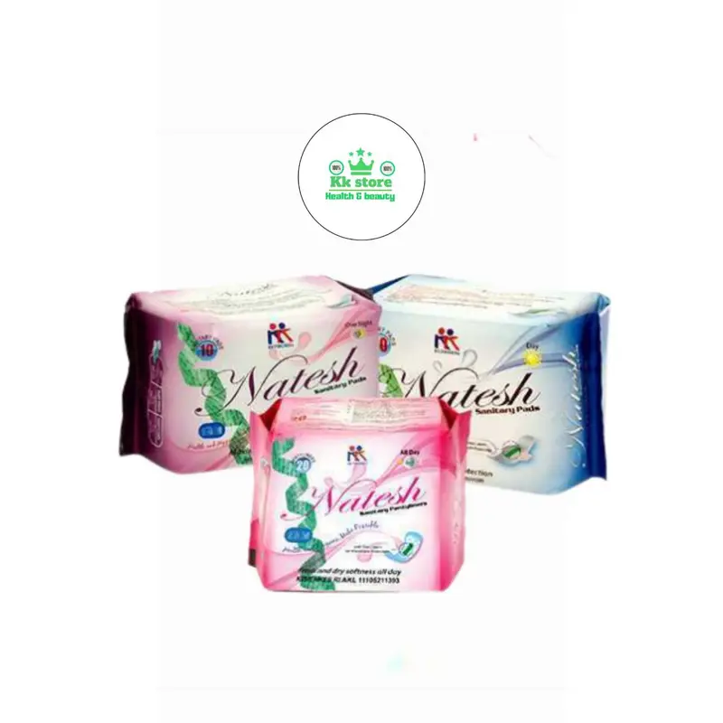 Pembalut Herbal Natesh | Pembalut Natesh Day Pantyliner Night Extra long Atasi haid Exp terbaru 4