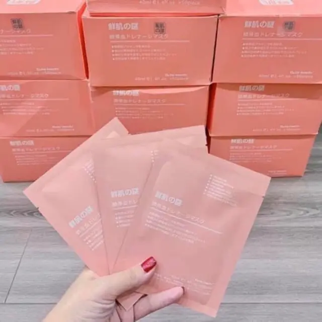 [50 Miếng] Mặt Nạ Tế Bào Gốc Nhau Thai Cừu Cuống Rốn Nhật Bản Dưỡng Trắng Da - Cung Cấp Độ Ẩm - Mờ Thâm
