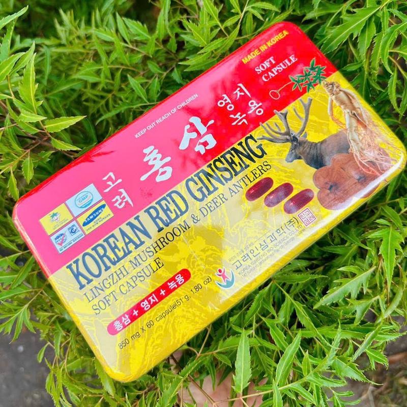 Viên Đạm Sâm Linh Chi Hàn Quốc (Hộp 60 Viên) 4