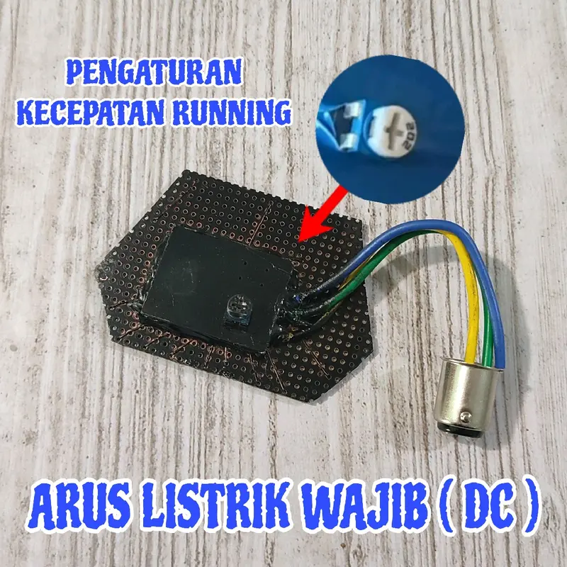 Lampu Stoplamp Running Motor Yamaha Mio Gear 125 8Mode Auto, Mode Rem Diam (Manteng) Motorcycle 4
