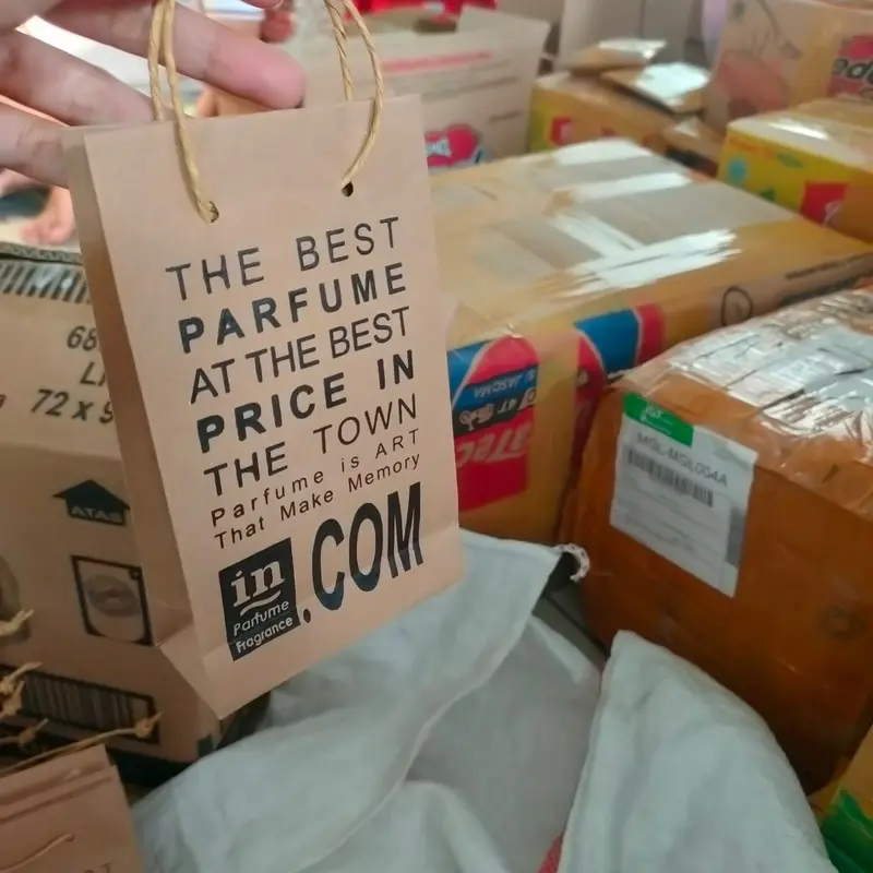 50pcs paperbag / tas kertas custom sablon kemasan souvenir dll 4