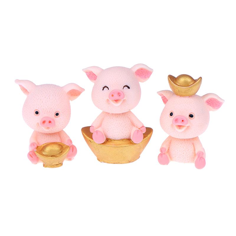 Product Introduction of ตุ๊กตาจิ๋วหมูโชคลาภ, ตกแต่งบ้านตุ๊กตาสวนนางฟ้า, ภูมิทัศน์ไมโคร, [RB] 31