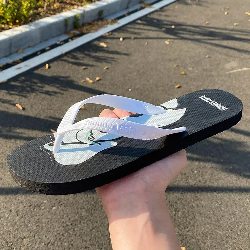 All Size Flip Flops Anti-slip Slippers beach Men Indoor and outdoor Flat bottom sandals Boy Footwear Shoes Walking Shoes Comfort Summer