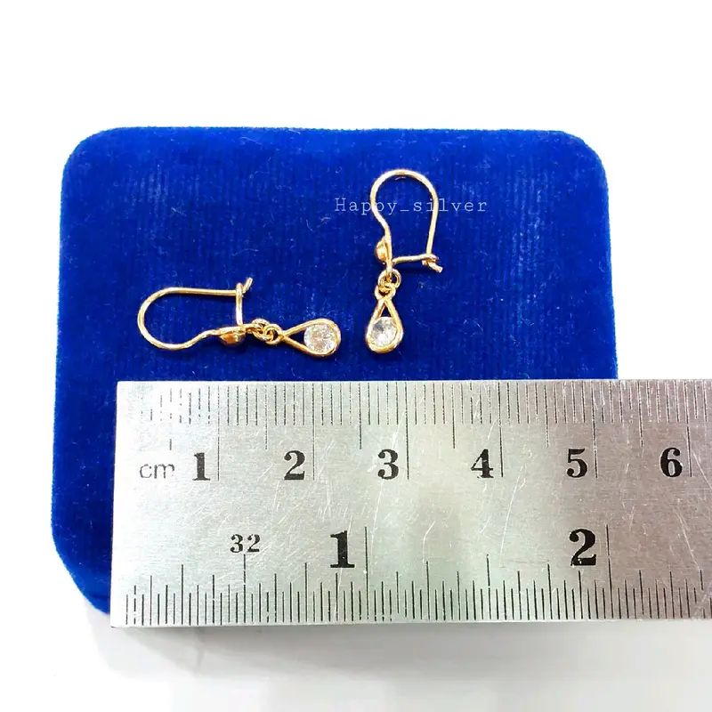anting anak/dewasa model kait gantungan tetes air dan bulat 3