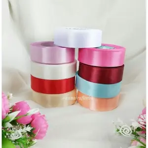 Pita satin 2,5cm / 1" panjang 20-25 yard