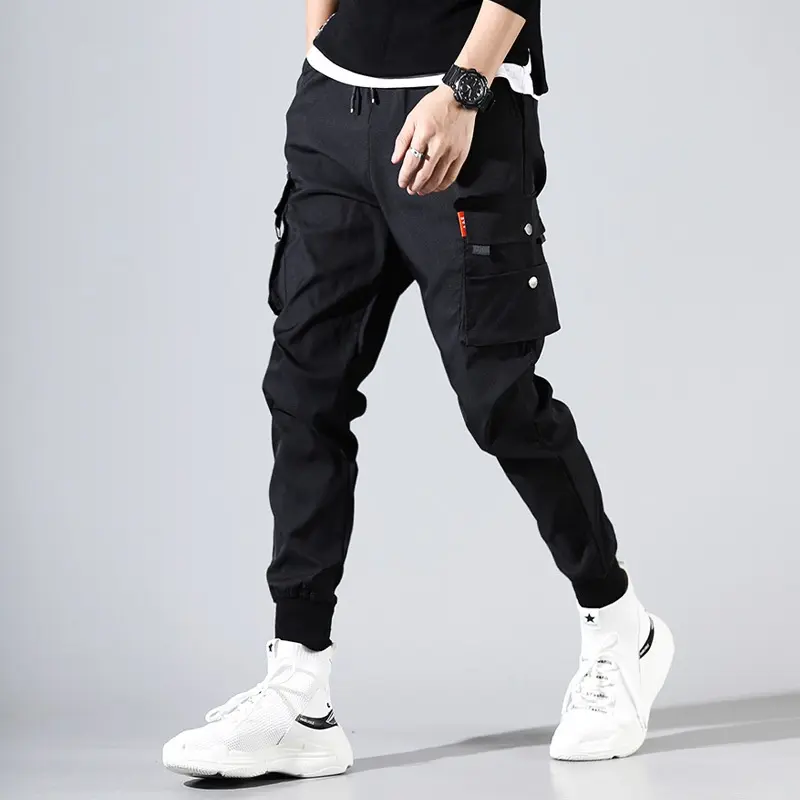 Quần Túi Hộp Cho Nam, Hàng Có Sẵn Nhanh Khô, Phong Cách Jogger, Thích Hợp Cho Trang Phục Thường Ngày Ngoại Cỡ S-3XL, Quần Túi Hộp Nam 3