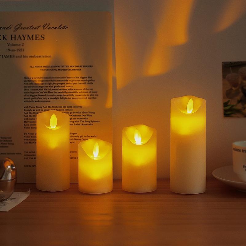 Đèn led nến, nến điện tử trang trí quán cafe, tiệc tùng, trang trí decor phòng ngủ phiên bản mới