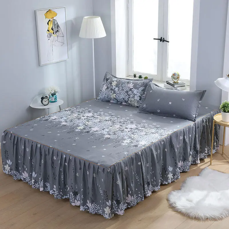 same model single skirt mattress cover bed sheet