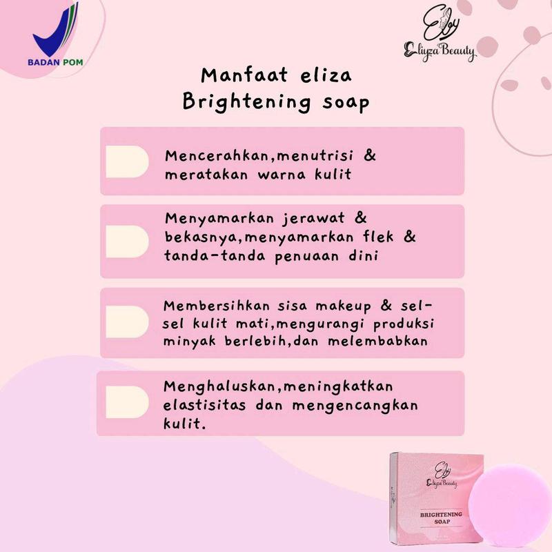 SABUN ELIYZA BEAUTY BIGHTENING SOAP 3