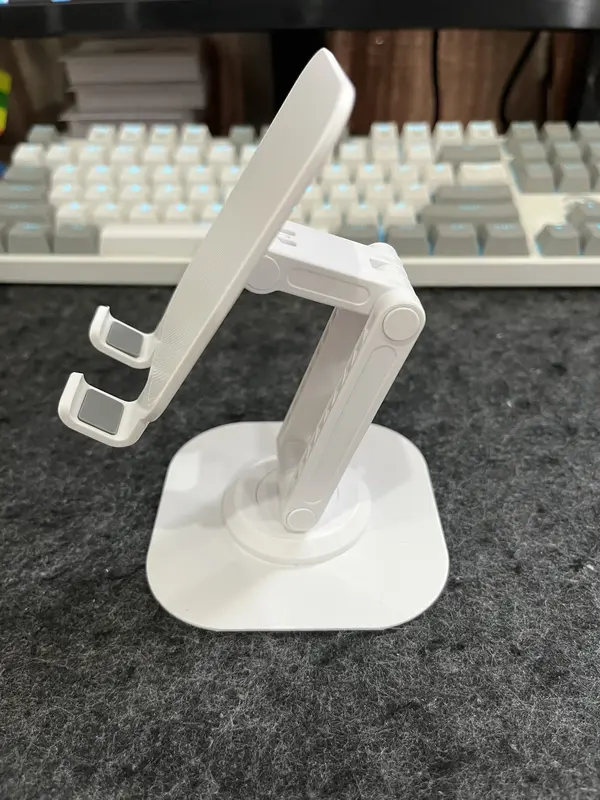 Giá đỡ điện thoại, ipad đế kim loại xoay 360 độ gấp gọn tiện dụng, phụ kiện giá kê cho phone, ipad 5