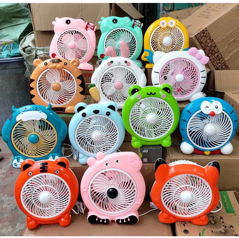 Quạt để bàn hình thú quạt cắm điện mini dễ thương