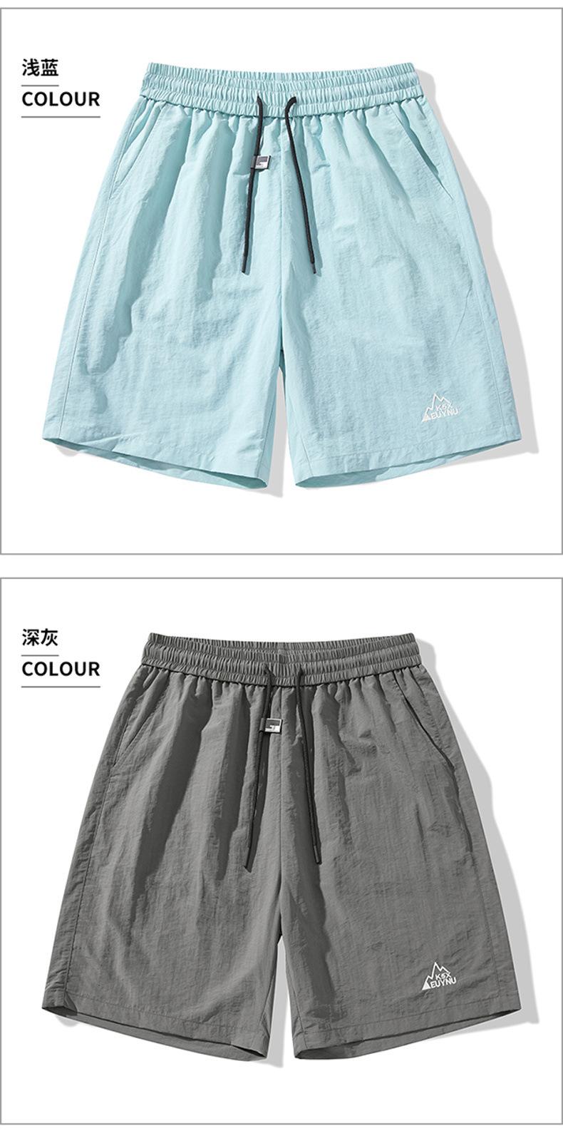 Product Introduction of Summer Couple Shorts - Women's & Men's Quick-Dry 5-Inch Shorts, Lightweight Breathable Gym Beach Shorts, Loose Fit Casual Shorts for Swimming Sports 14