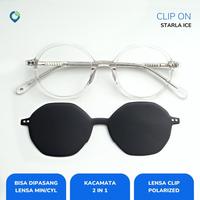 Gambar zonakacamata - Clip On Starla Ice - Frame Kacamata - Pria/Wanita dari zonakacamata_NEW Kota Surabaya 1 Tokopedia