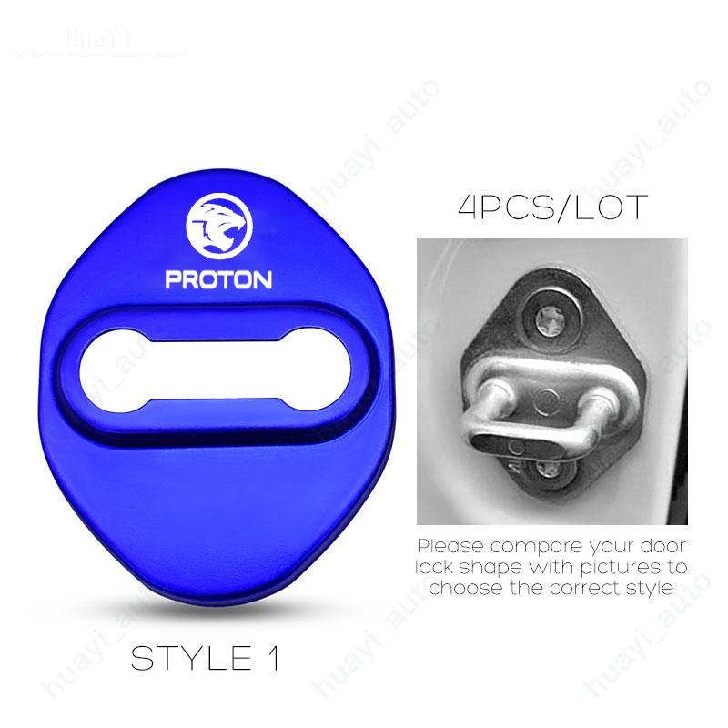 Product Introduction of 4pcs/set Car Door Lock Cover Protective Decoration Stainless Steel for Proton Wira Persona X50 Saga Vvt Waja X70 Iriz Exora Accessories 25