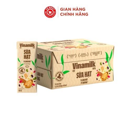 Thùng 24 hộp Sữa 9 loại hạt Vinamilk Super Nut (Lốc 4 hộp x 180ml)