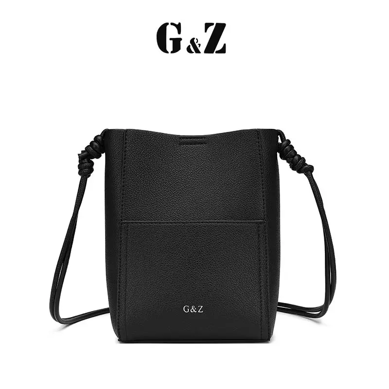 【G&Z】 Slingbag Tas Bahu Selempang Baru / Tas Crossbody Wanita / Tas Kulit PU Premium / Bucket Bag Women 5