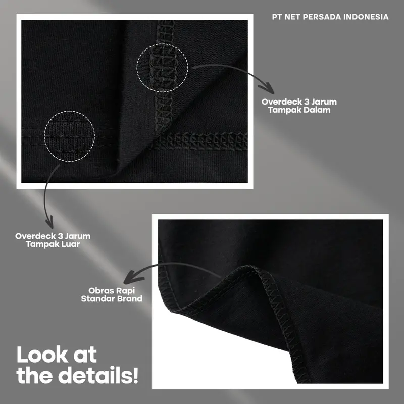 KAOS POLOS COTTON COMBED 24S LENGAN PENDEK ONECK REGULER FIT PREMIUM BASIC SHORT SLEEVE UNISEX T-SHIRT MONOCHROME SERIES - PART 1 4