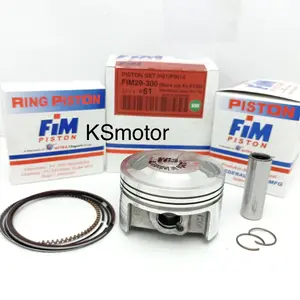 PISTON KIT SEHER SET KLX 58 58.5 59 59.5 60 61 62 63 64 PIN 14 FIM