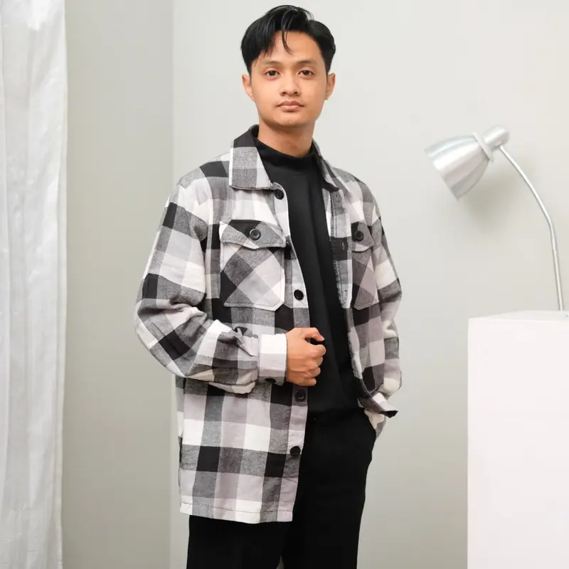 Flanel Overshirt / Kemeja Flanel 0