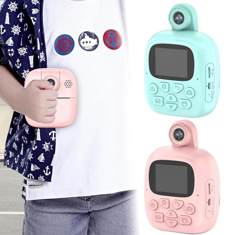 Product Introduction of Kids Film Camera Thermal Printer Paper Photo Portable Pocket Video Recording Wireless Hd Instant Printing Cameras Birthday Gift 12