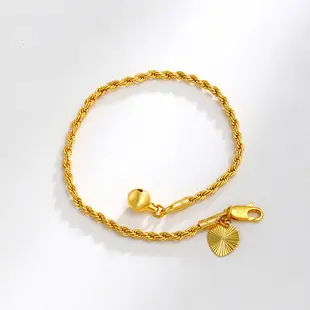 Luxury Bestseller! Double Water - wave Chain Design, Bell - adorned Alloy Bracelet