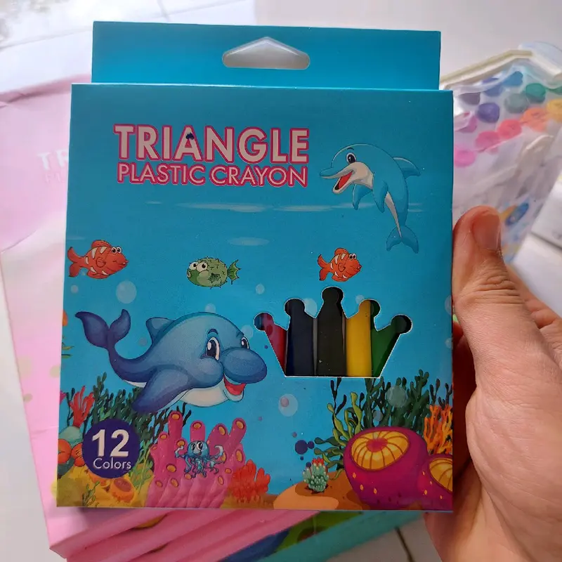 Hộp 36 màu sáp hữu cơ, màu tô không dính tay 1