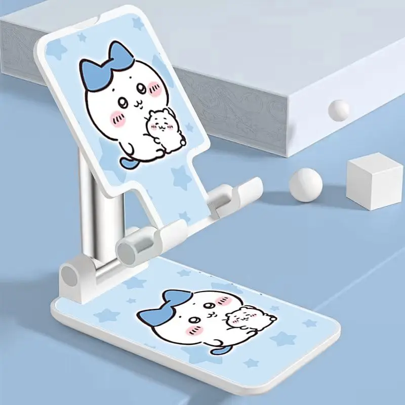Mobile Phone Cartoon Bracket Desktop Adjustable Cute Gika Wow Binge-Watching Tool Telescopic Foldable General