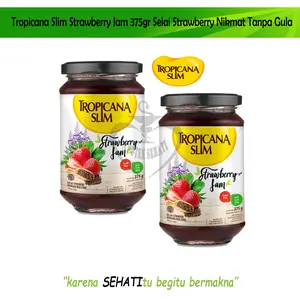 Tropicana Sweet Jam Strawberry 375gr Gula Selai Stroberi