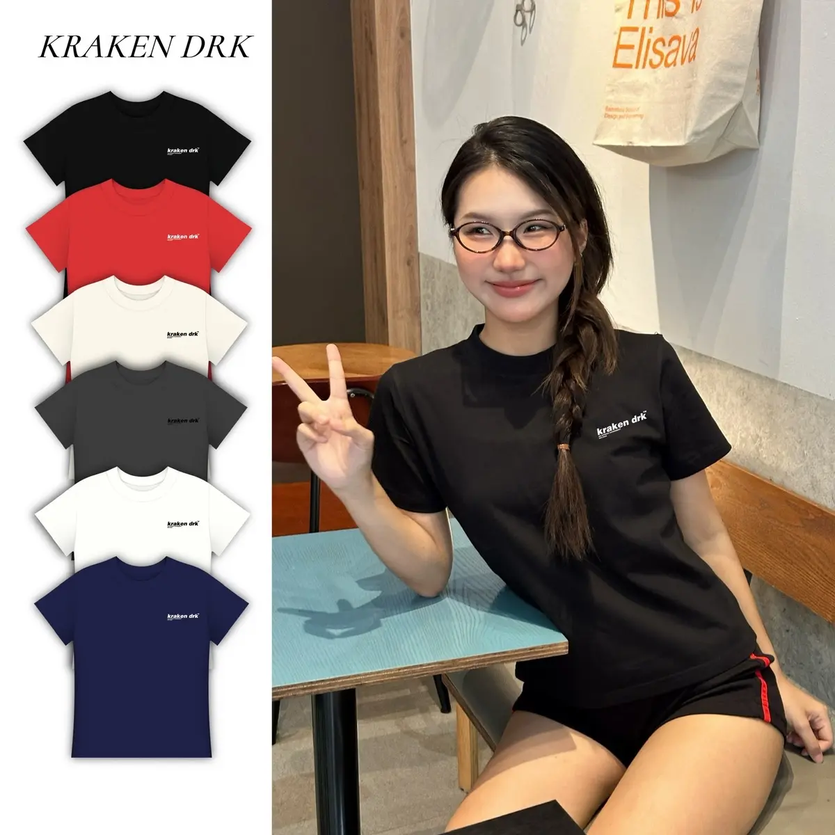 Áo thun nữ babytee ' BASIC' nhiều màu Cotton 2 chiều Nữ Top Women Cổ Tròn
