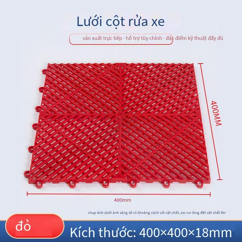 1,8 Cm Rửa Xe Phòng Sàn Lưới Tản Nhiệt Rửa Xe Miễn Phí Đào Rãnh Sàn Cống Nhựa Nối Vách Ngăn 4S Cửa Hàng Lưới Tản Nhiệt Miếng Đệm 4