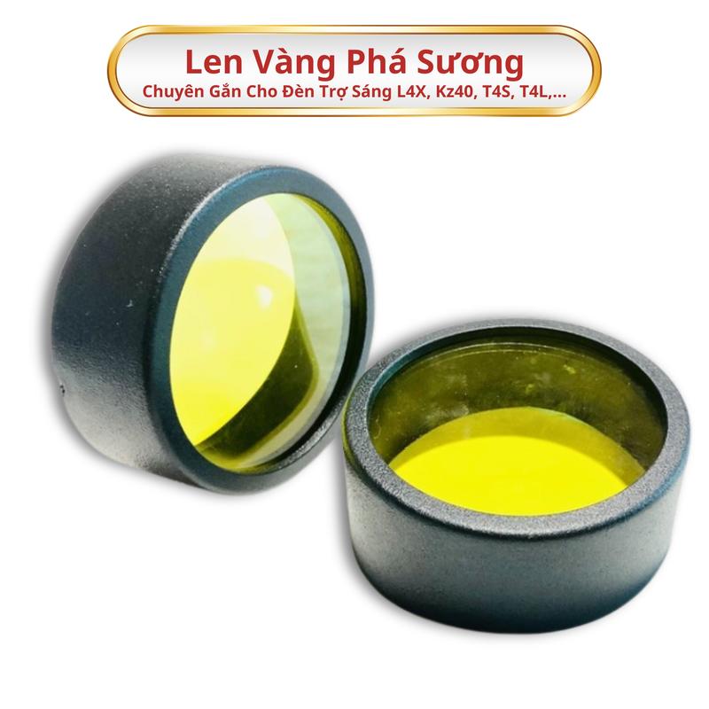 Phụ Kiện Len Vàng Gắn Đèn Trợ Sáng L4X - L6X - L9X - Hàng Cao Cấp - Phụ Tùng