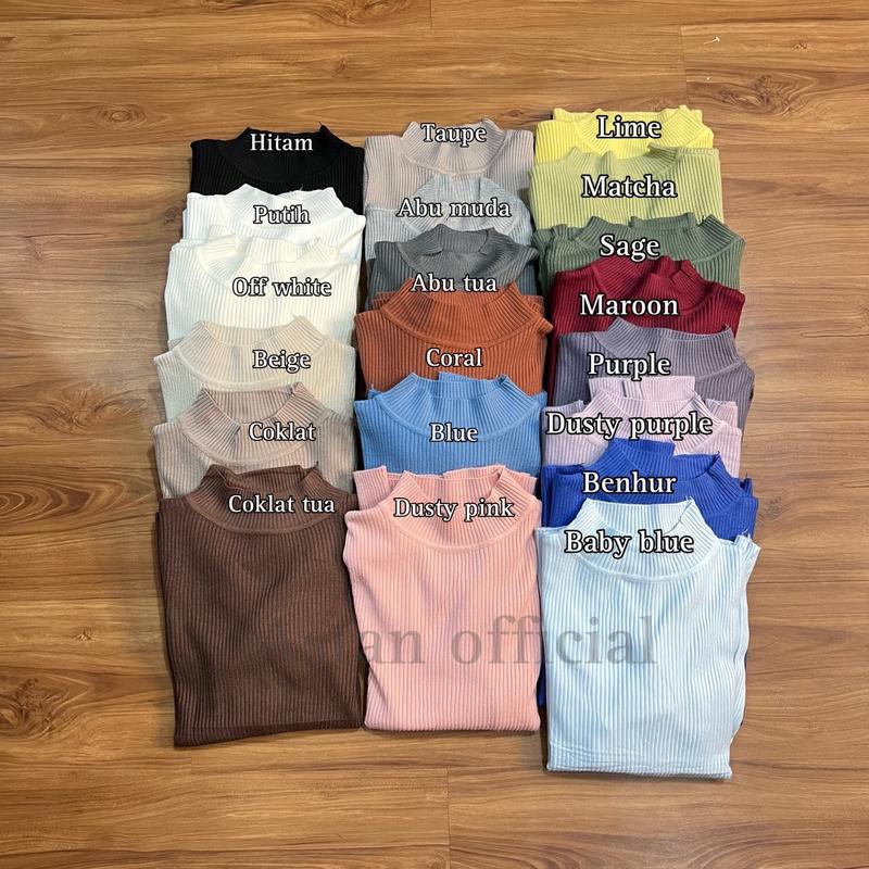 Manset Rajut Wanita Lengan Panjang Knitwear by Astan Atasan 0