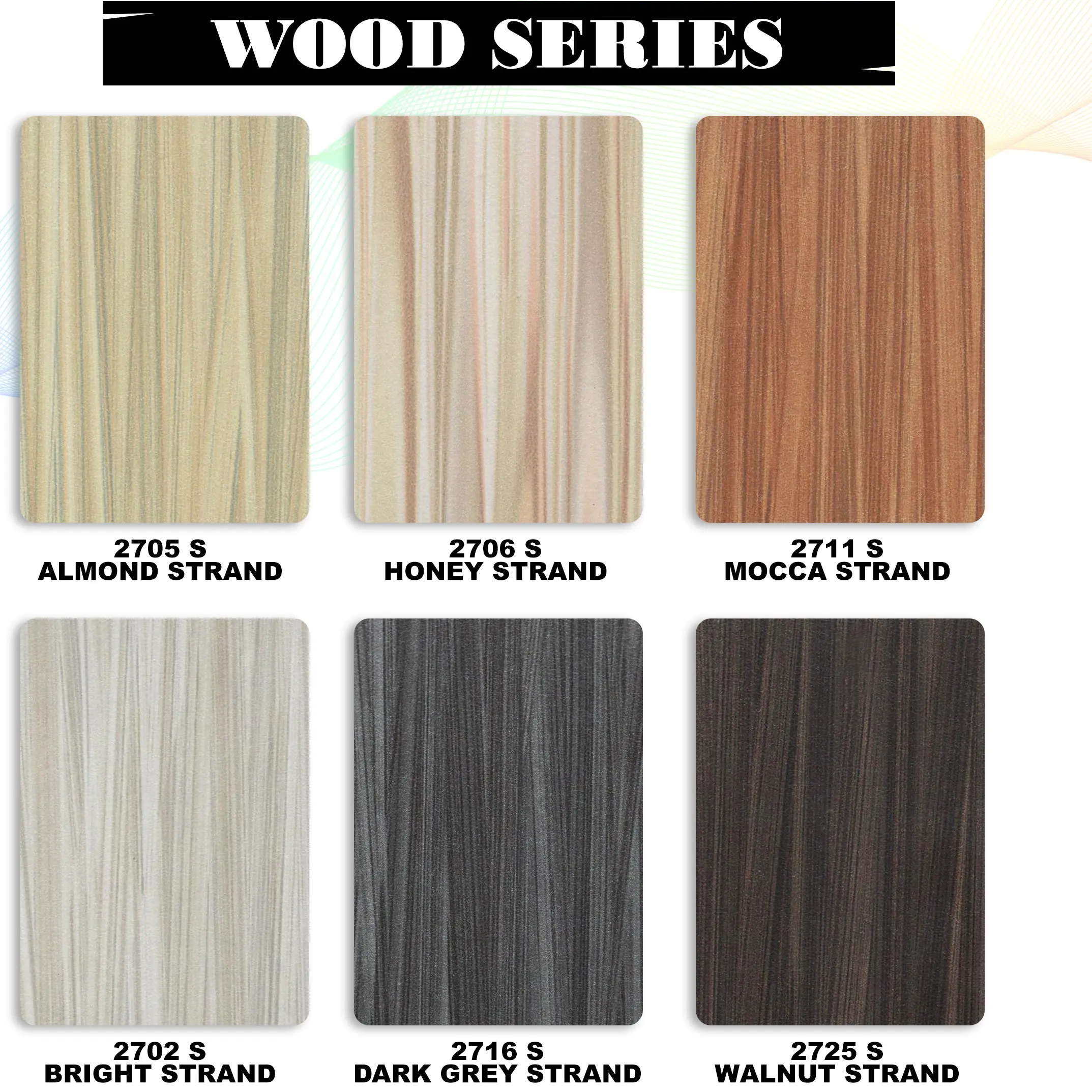 HPL NO TACO NO AICA Furniture Mebel BEST by Winston Motif Urat Kayu & Bambu/Bamboo Wood Series