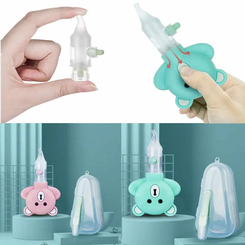 BabyBeeBoo Sedotan Ingus Hidung Premium Silikon Lendir Bayi Nasal Penyedot Nose Silicone Baby Bear