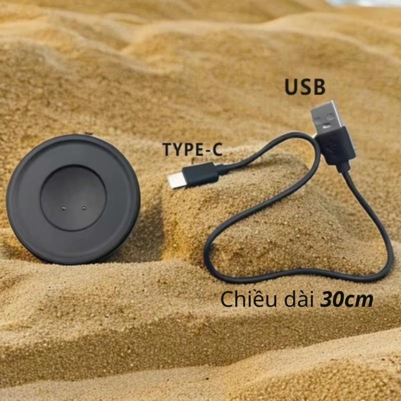 Sạc Dự Phòng Hút Nam Châm Dung Lượng 1280mAh Dùng được cho tất cả các loại đồng hồ Androi Lắp Sim 0