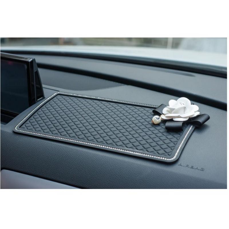 Antiselip Dashboard Mobil DAD Bunga Passion Flower Daisy Premium Import BESAR 29.5 x 15cm 8
