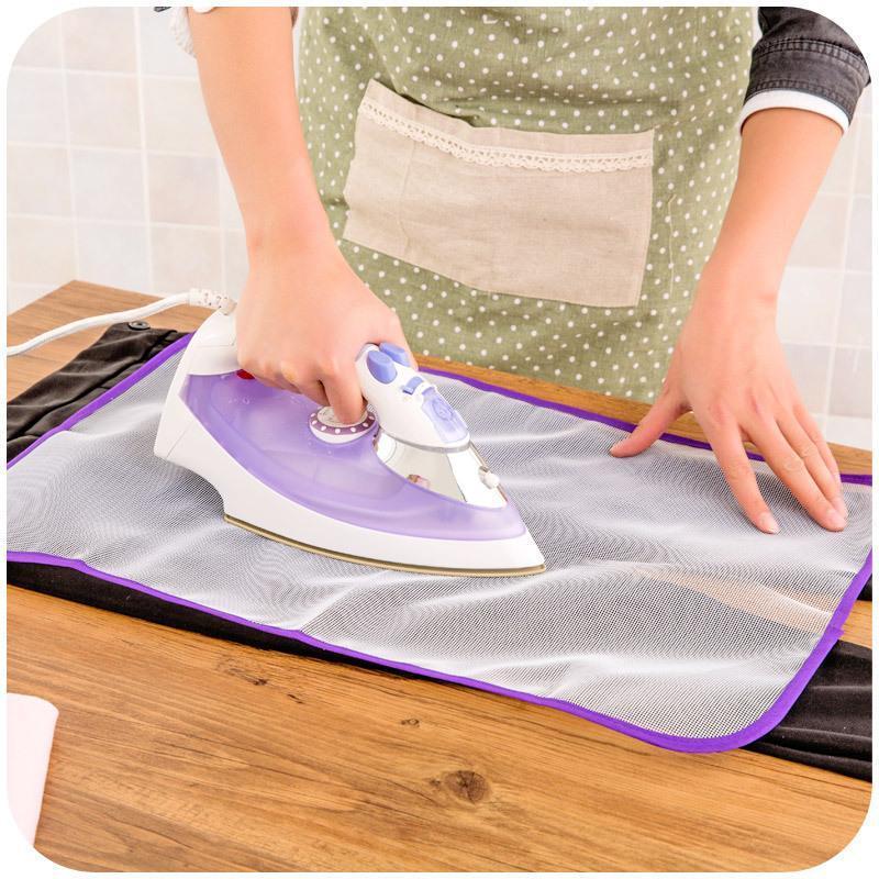 Product Introduction of Heat Resistant Ironing Cloth Heat Resistant Ironing Cloth Household Mesh Cloth Iron Mat Ironing Mat Ironing Net Heat Resistant Ironing Mat 8