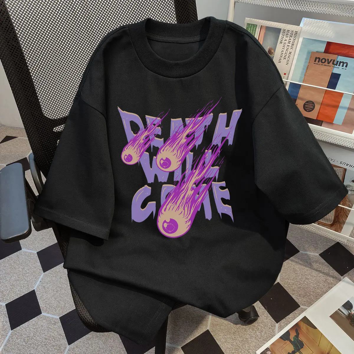 NASA IDOL T-shirt Baju Kaos Atasan Wanita Terbaru Hitam Dewasa Distro Oversize Lengan Pendek Keren Premium C699
