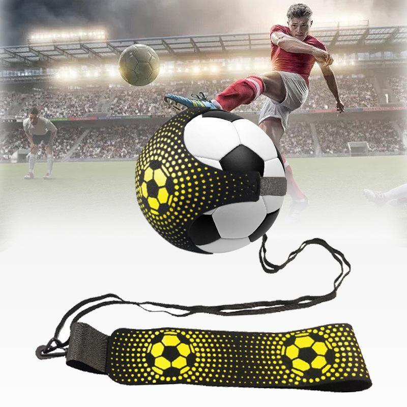 Product Introduction of Adjustable Football Kicking Training Belt, 1 Count Portable Football Practice Equipment for Beginners, Football Training Equipment for Indoor Outdoor Use 2