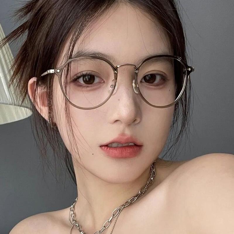 Kính mắt nữ không độ thay cận gọng kính nữ mắt mèo thời trang mẫu mới Bluehope loại 1 chắc chắn KTT8 Hoa Voi Women gọng  kính