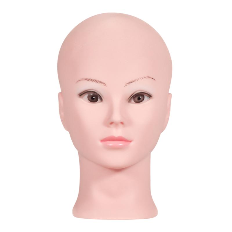 Cosmetology Wig Making Training Bald Mannequin Head Model Stand Rack,Durable Materials 1