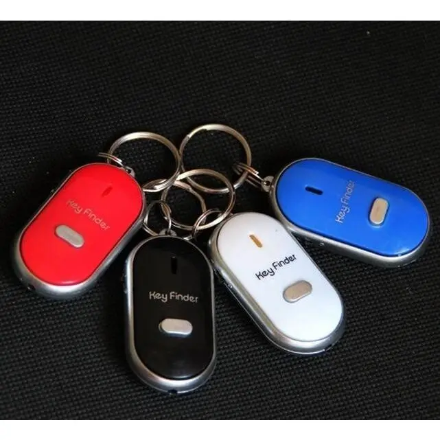 Gantungan Kunci Siul Anti Hilang Lupa Key Finder Keychain Senter LED 0