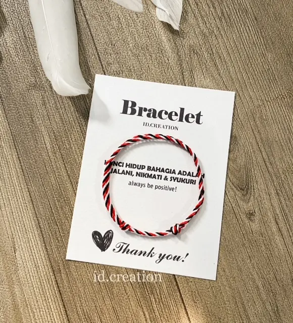 Gelang Tridatu Polos Gelang Tali Ulir Murah Bracelets Benang Bali 4