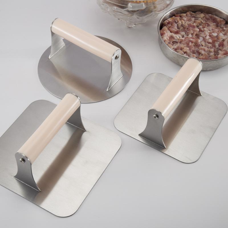 Product Introduction of Kitchen Tools: Stainless Steel Burger Press, Household Steak Press, Meat Patty Press, Hand Press Burger Maker 1