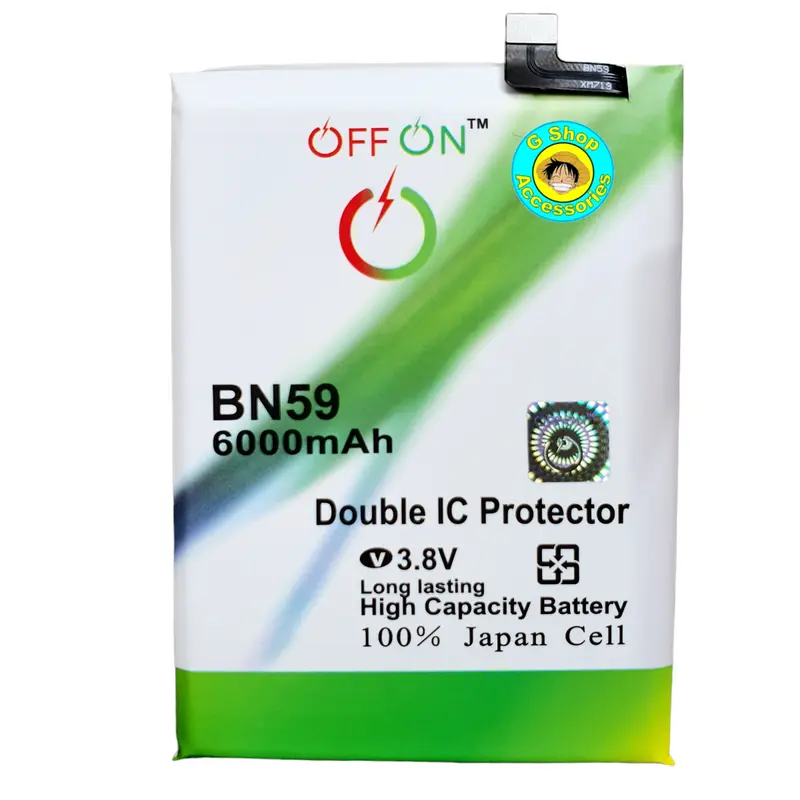 Baterai Battery Doublepower Redm1 Note 10 4G Redm1 Note 10S 4G BN59 Batre 1