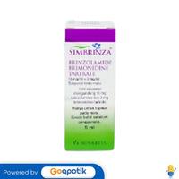 Gambar SIMBRINZA 2/10 MG / ML TETES MATA 5 ML dari Apotek Golden star by GoApotik Kota Administrasi Jakarta Barat 1 Tokopedia
