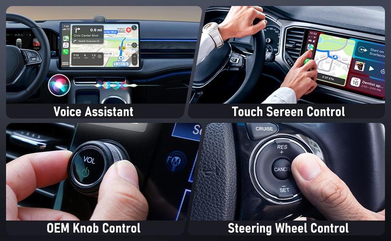Product Introduction of Wireless CarPlay & Android Auto2in1 Wired to Wireless Vehicle Navigation Music and Phone Calls Video Accessories 12