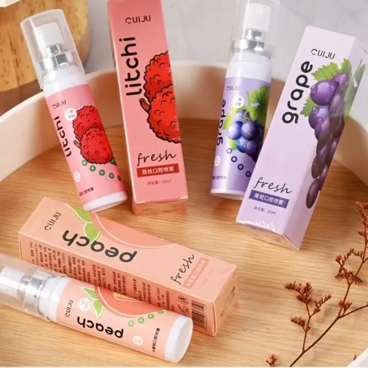 ￼Chai xịt thơm miệng mùi trái cây cho hơi thở thơm tho, Nước hoa thơm miệng hương trái cây ngọt ngào tươi mát 1