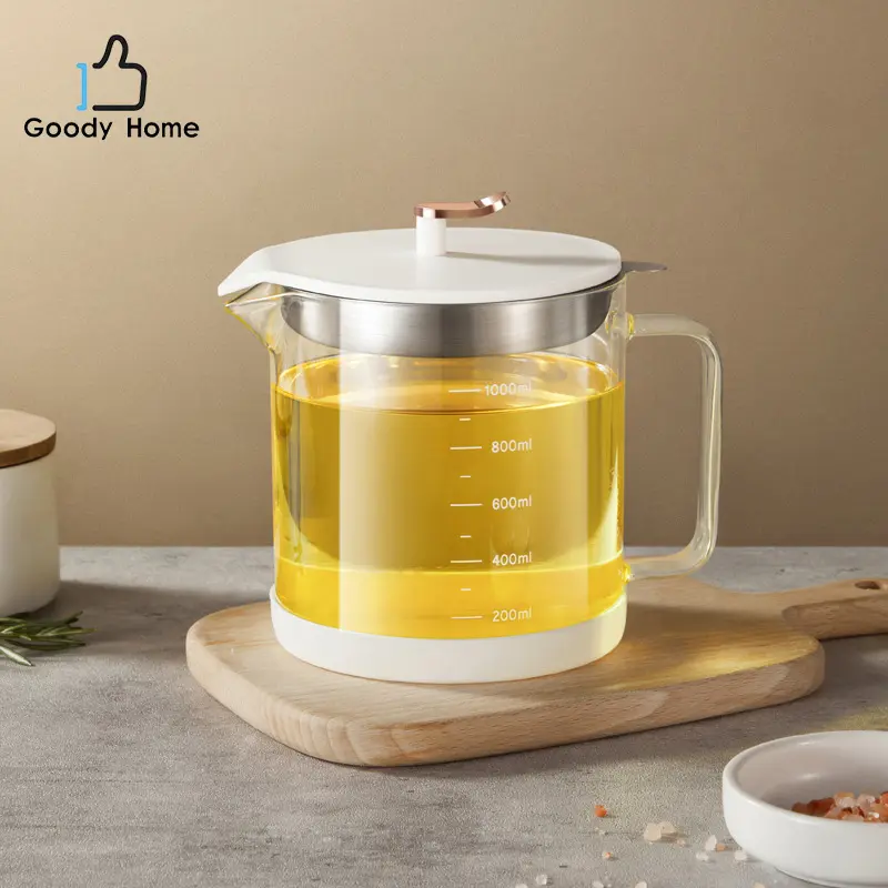 Goody home ถ้วยกรองน้ำมันทอดอาหาร หม้อกรองน้ำมัน  ขนาด 1000ML